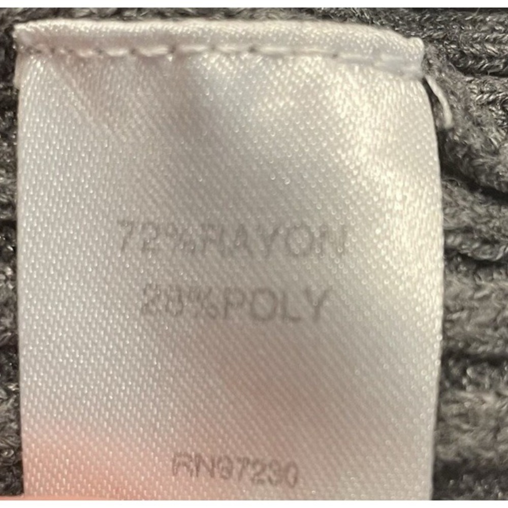 Womens Lightweight Hoodie Sweater Sweatshirt Gray Pullover Fisherwoman Boho L - Picture 9 of 11